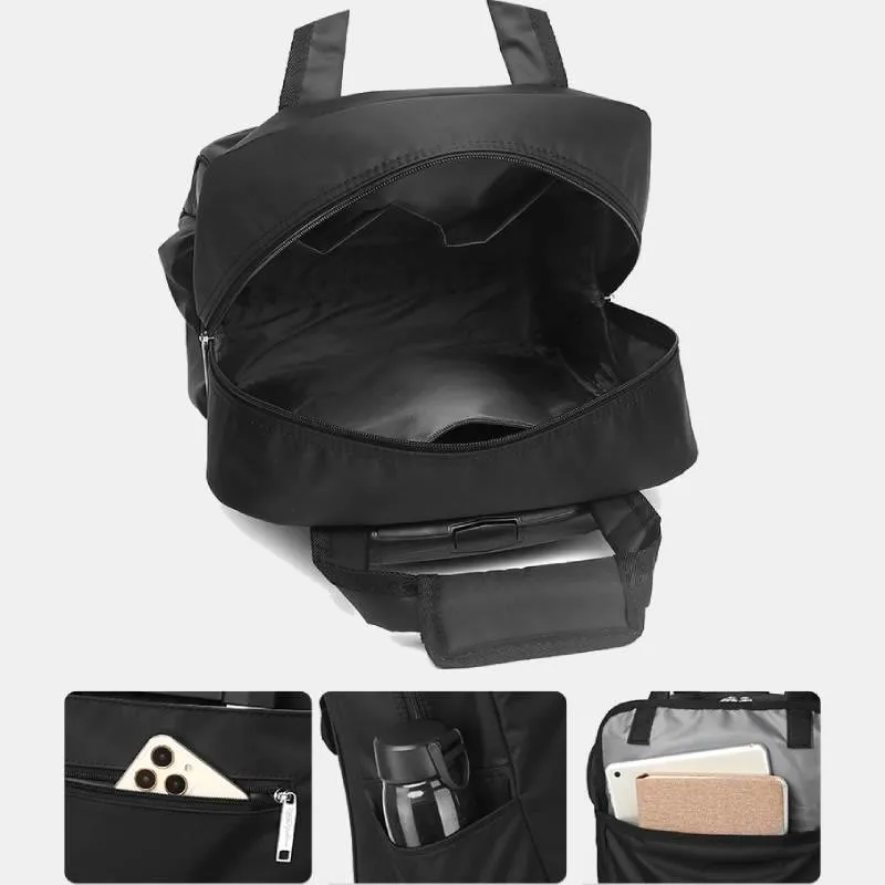20inch Detachable Rolling Backpack Portable Travel Shopping Daypack