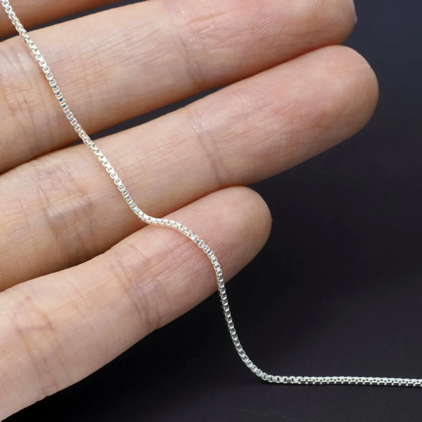 925 Sterling Silver Necklace (0.85mm)