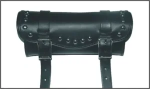 9" PVC Motorcycle Tool Bag With Studs
