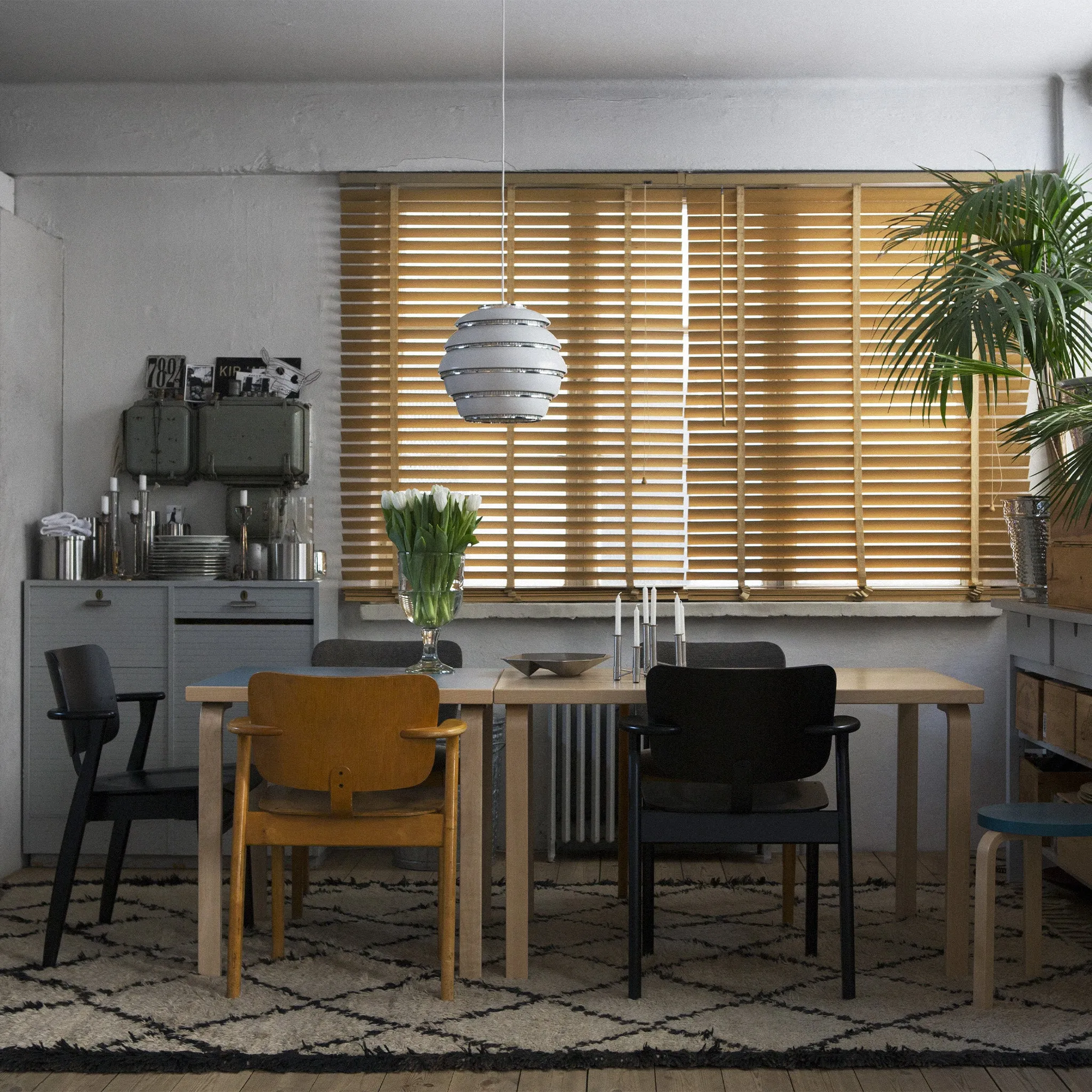 A331 “Beehive” Pendant Lamp by Artek