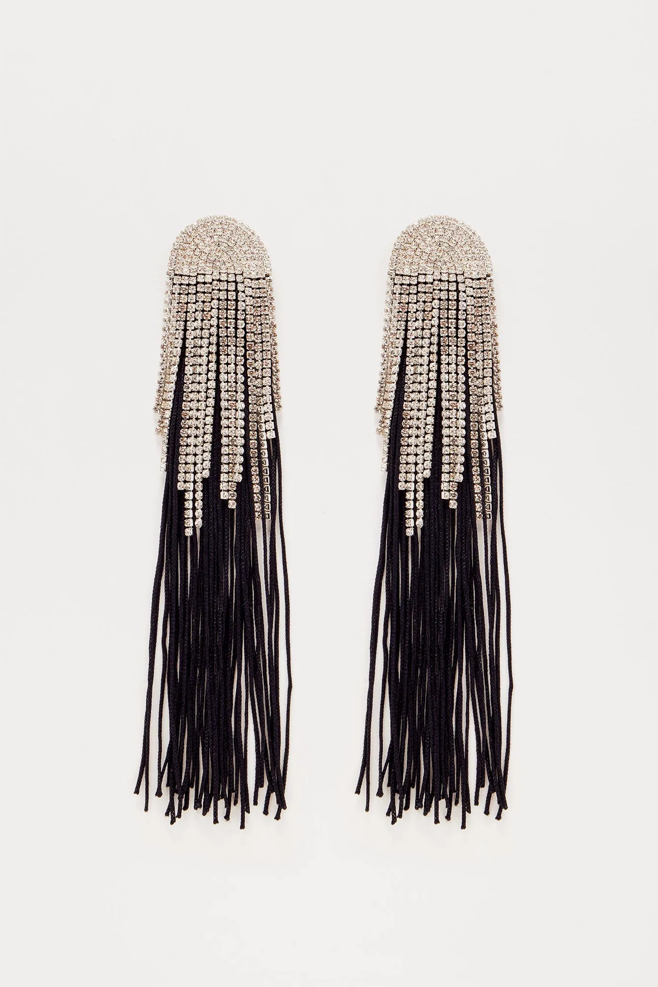 Absolutely Drop Dead Gorgeous Earrings - Black