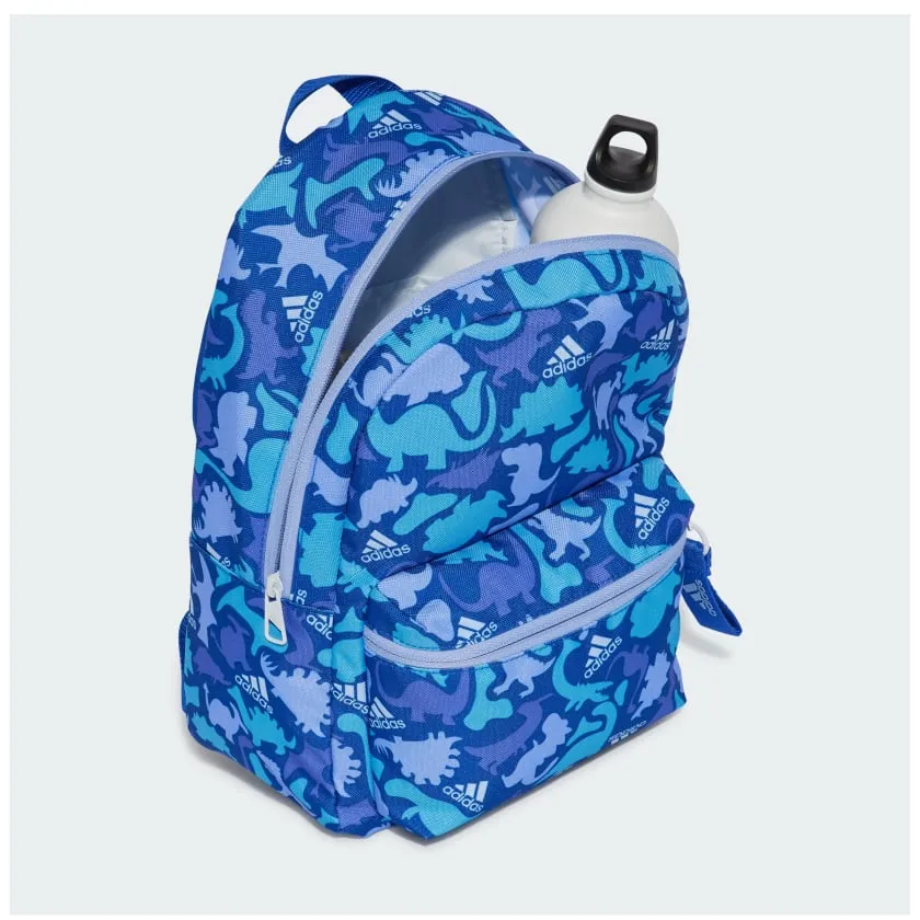 ADIDAS PRINTED BACKPACK KIDS - BLUE