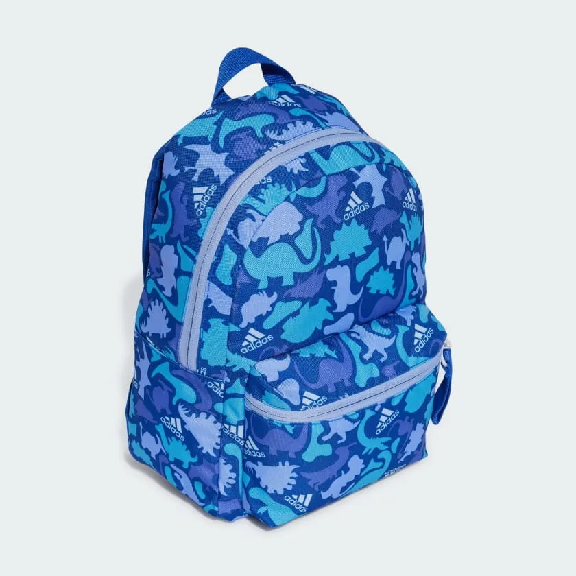ADIDAS PRINTED BACKPACK KIDS - BLUE