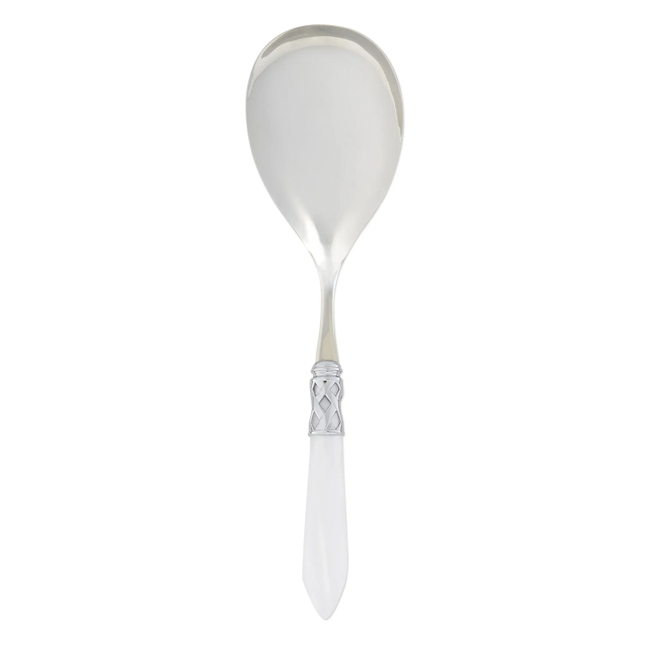 Aladdin Brilliant White Serving Spoon