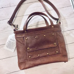 Archive Micro in Chestnut, Studs