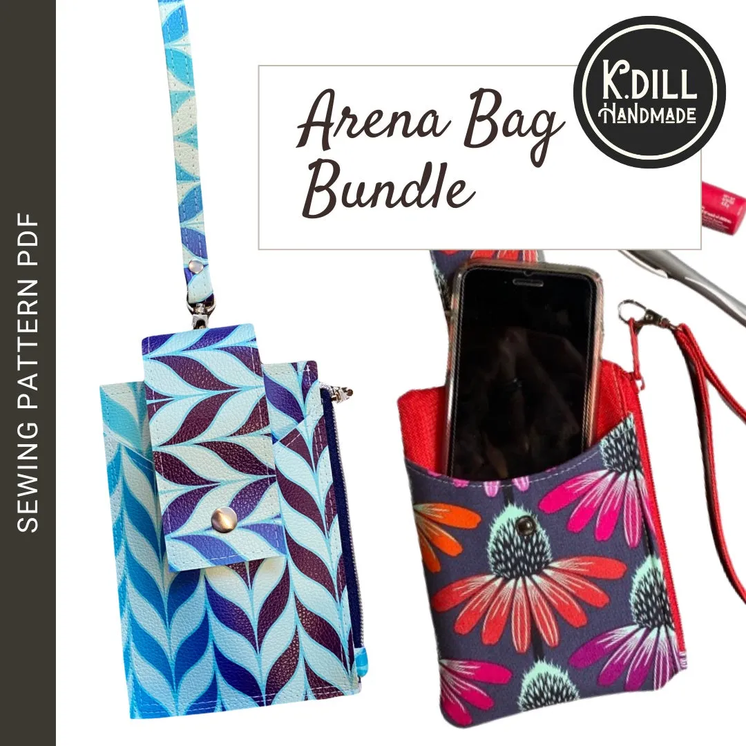 Arena Bag BUNDLE (PDF Pattern w/Video Tutorial)