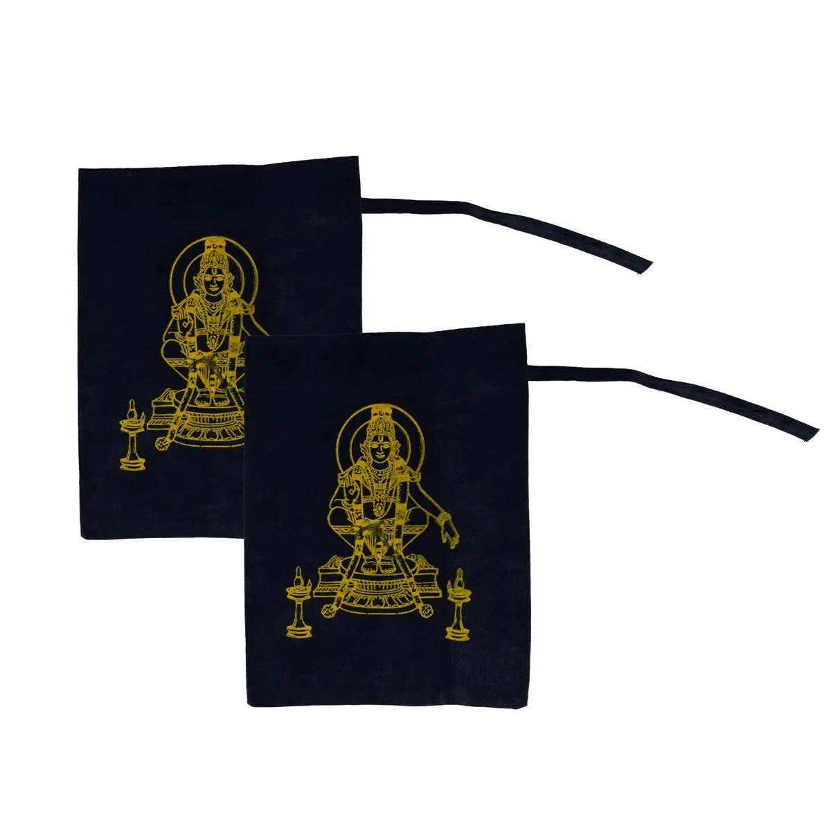 Ayyappa Irumudi Bag With Mudra & Side Bag Set - 18 x 15 Inches | Ayyappa Irumudi Kit/ Sabarimala Pilgrimage Bag
