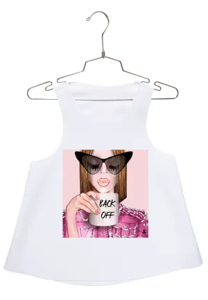 #BackOff - Pink Racerback