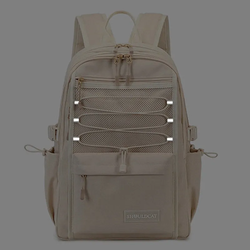 Backpack Middle School Bookbag Daypack with Clear Mesh