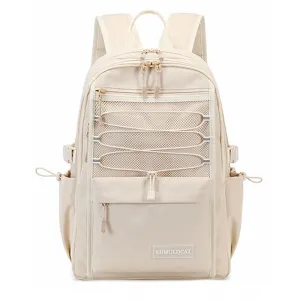 Backpack Middle School Bookbag Daypack with Clear Mesh
