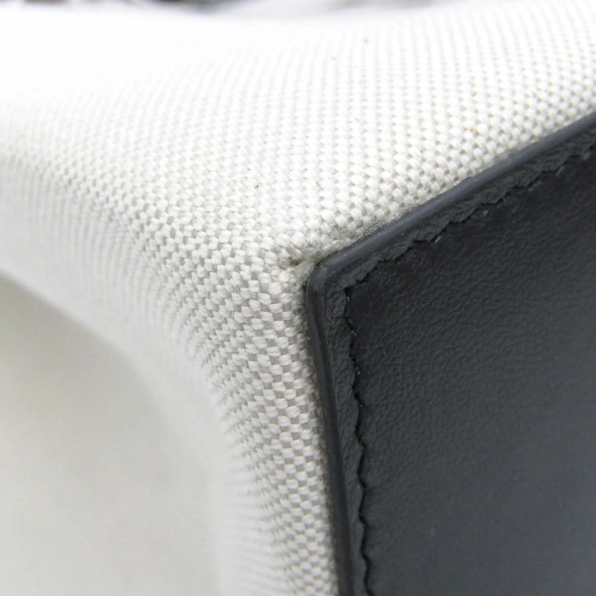 Balenciaga Cabas White Canvas Bag