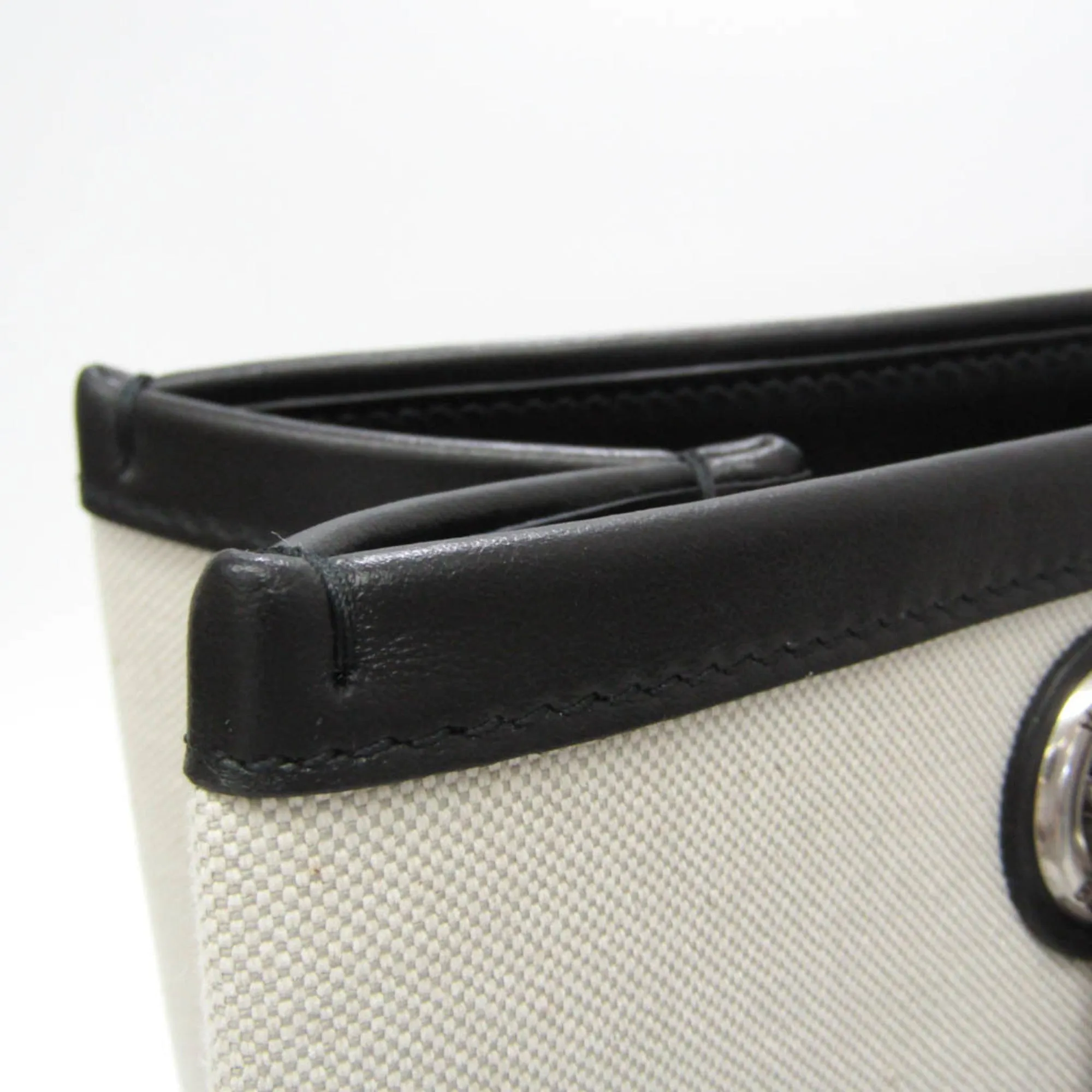 Balenciaga Cabas White Canvas Bag