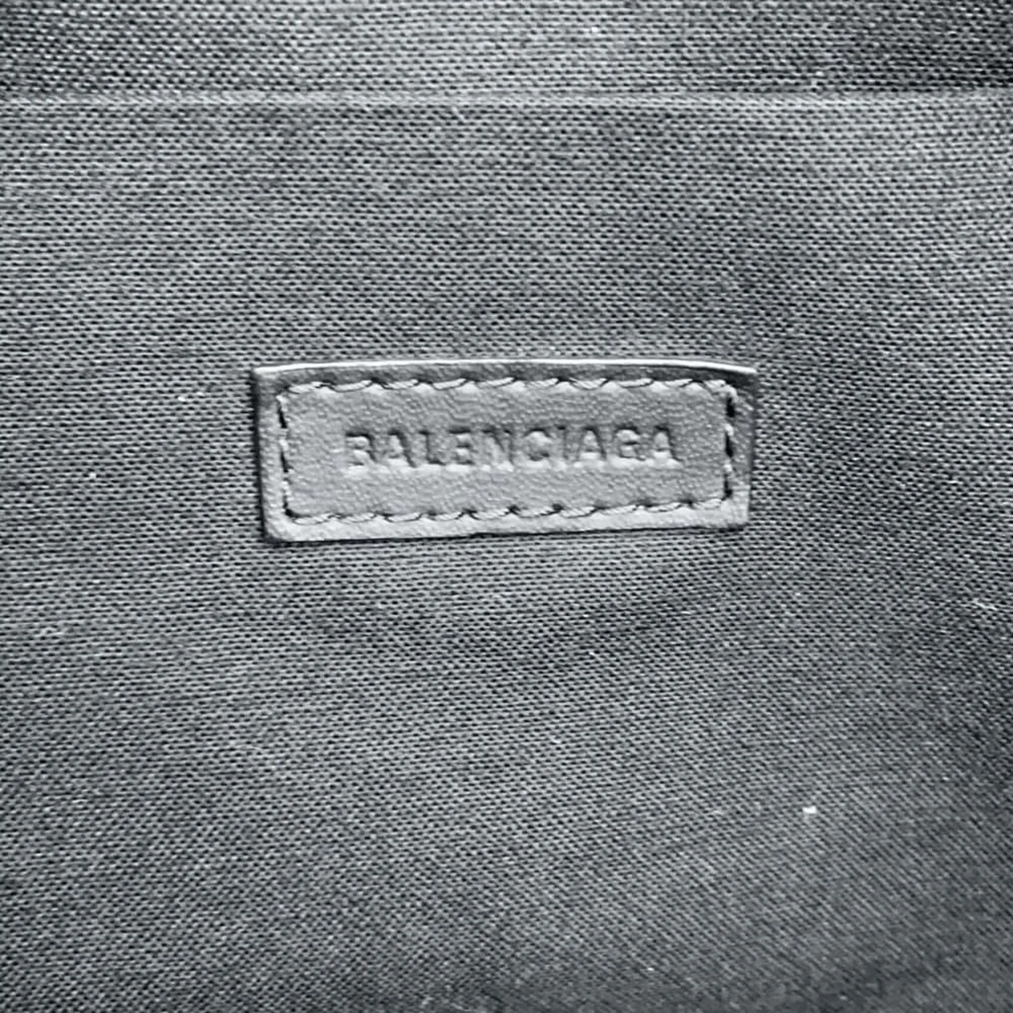 Balenciaga Explorer Black Leather Bag