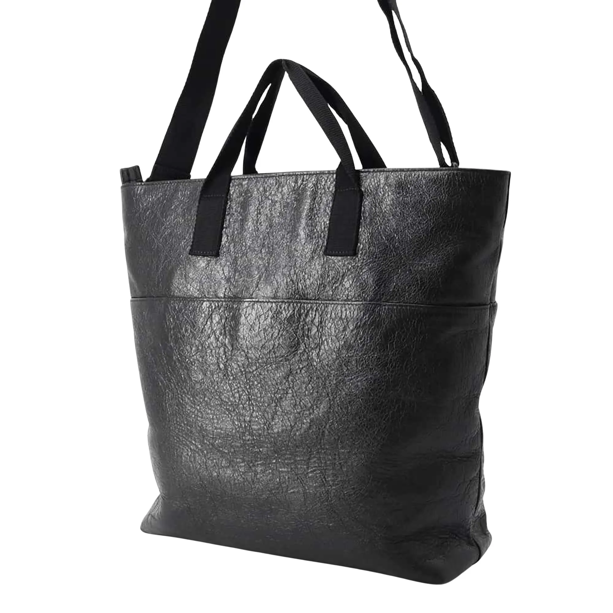 Balenciaga Explorer Black Leather Bag