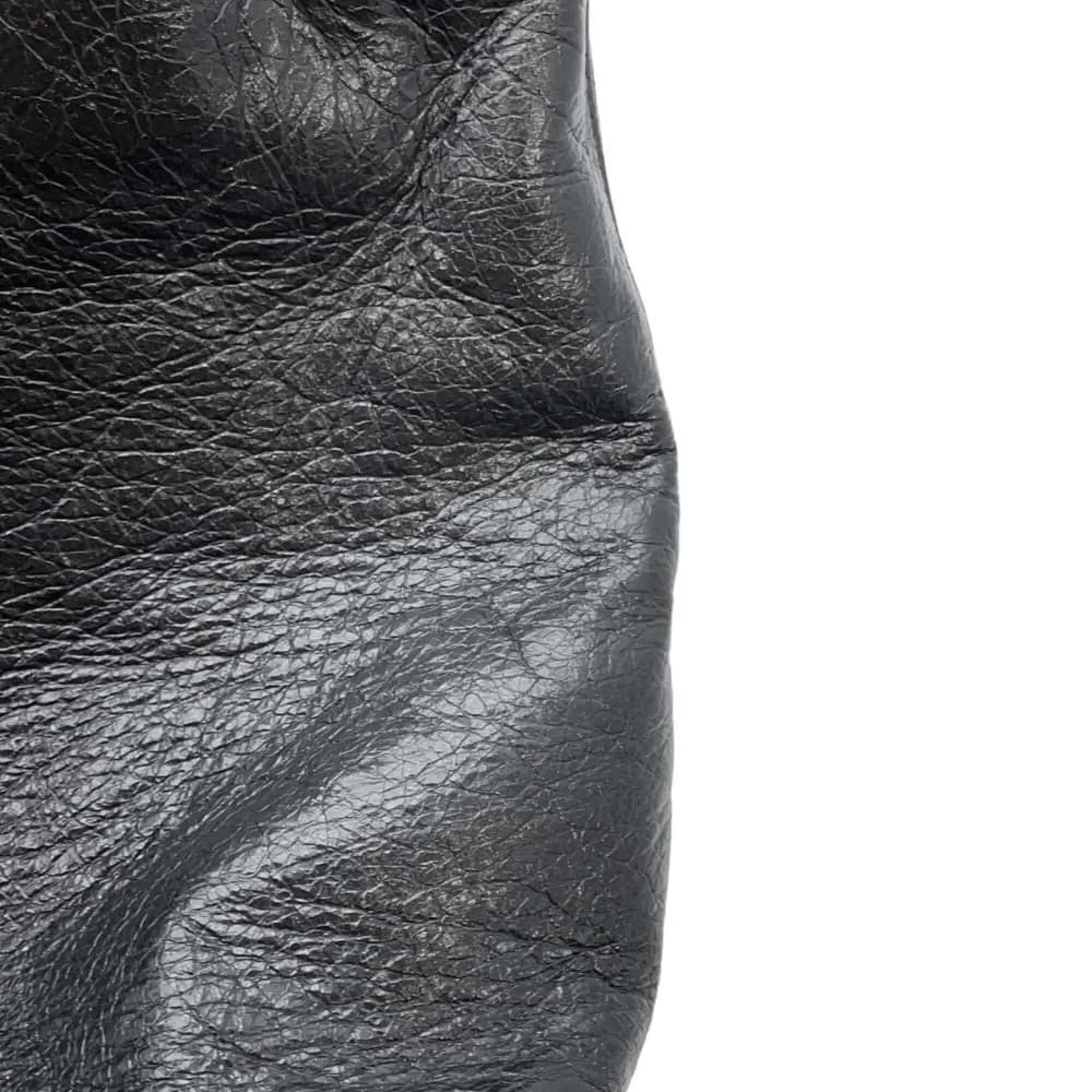 Balenciaga Explorer Black Leather Bag