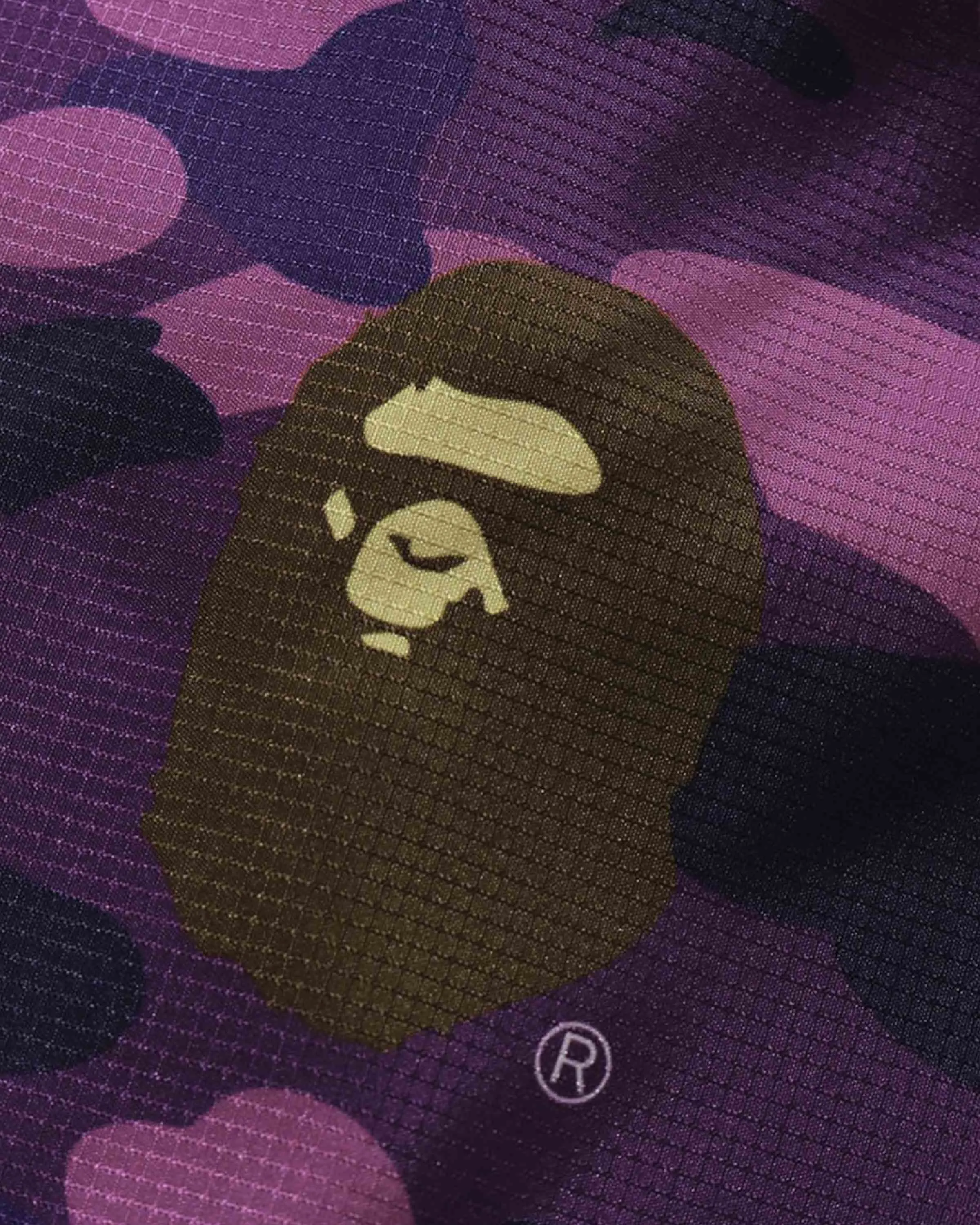 BAPE COLOR CAMO SHOPPING BAG L