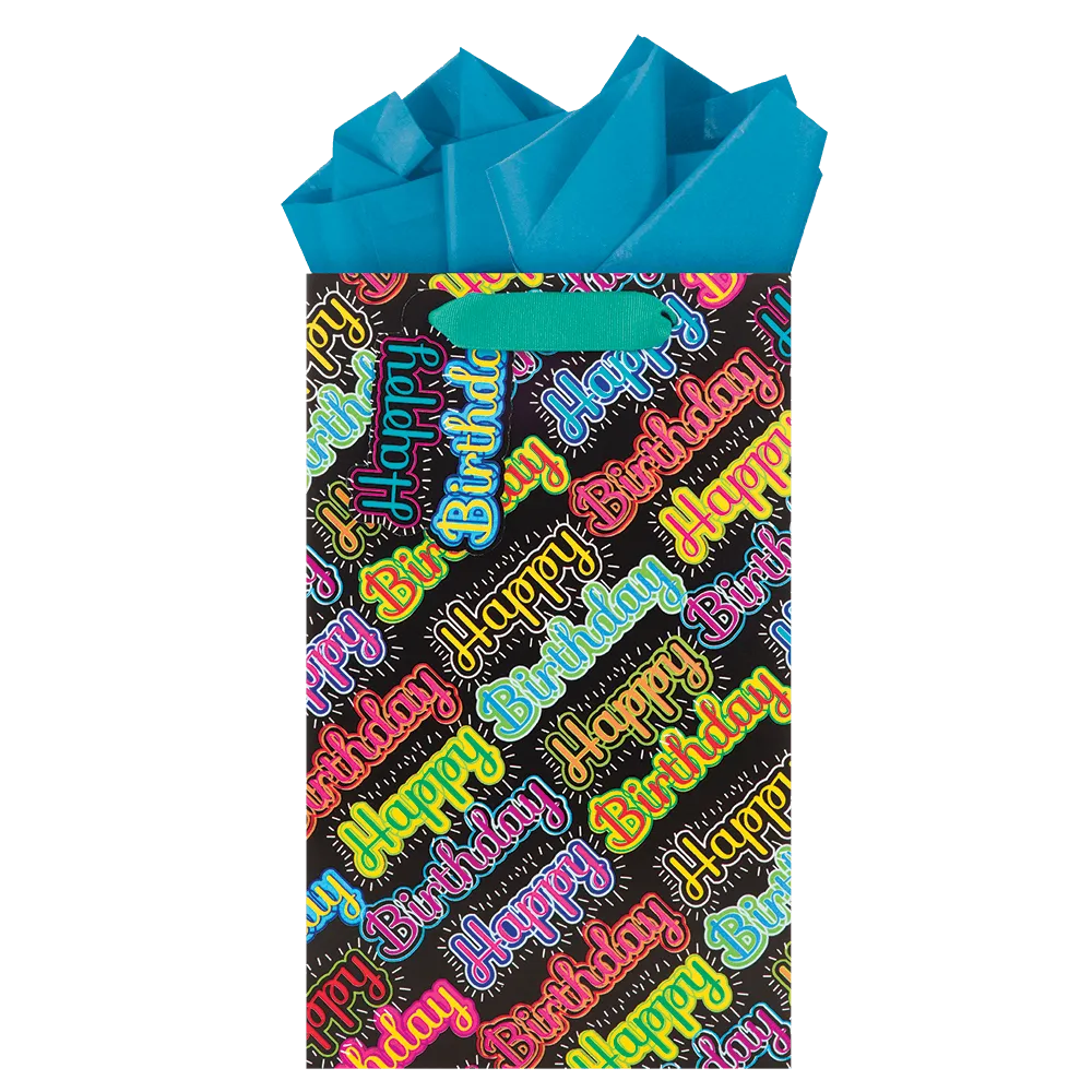 Be Bold Birthday - Pillar Gift Bag