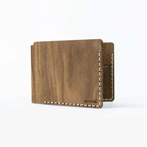 Bifold Wood Wallet