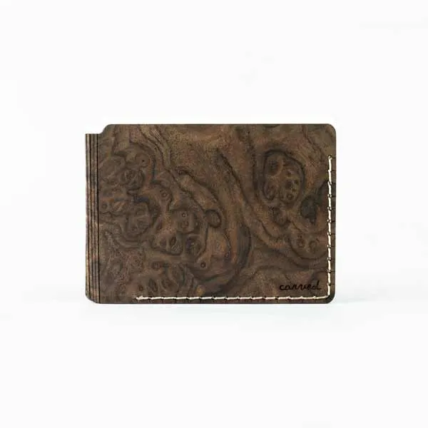 Bifold Wood Wallet