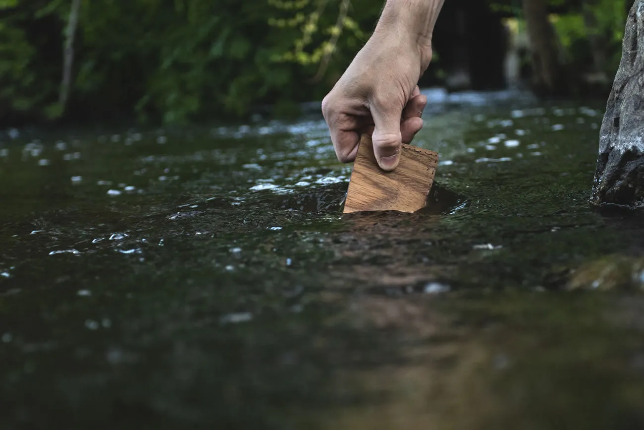 Bifold Wood Wallet