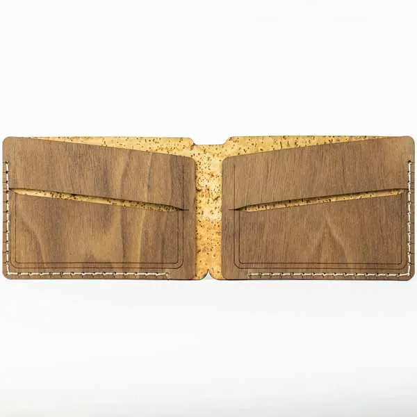 Bifold Wood Wallet