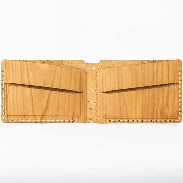 Bifold Wood Wallet