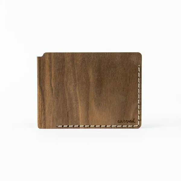 Bifold Wood Wallet