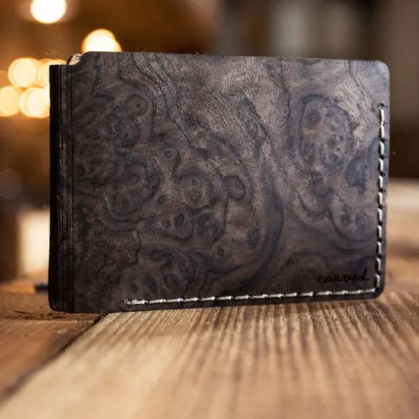 Bifold Wood Wallet
