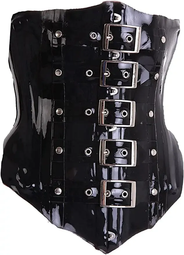 Black 0.6MM Latex Corset