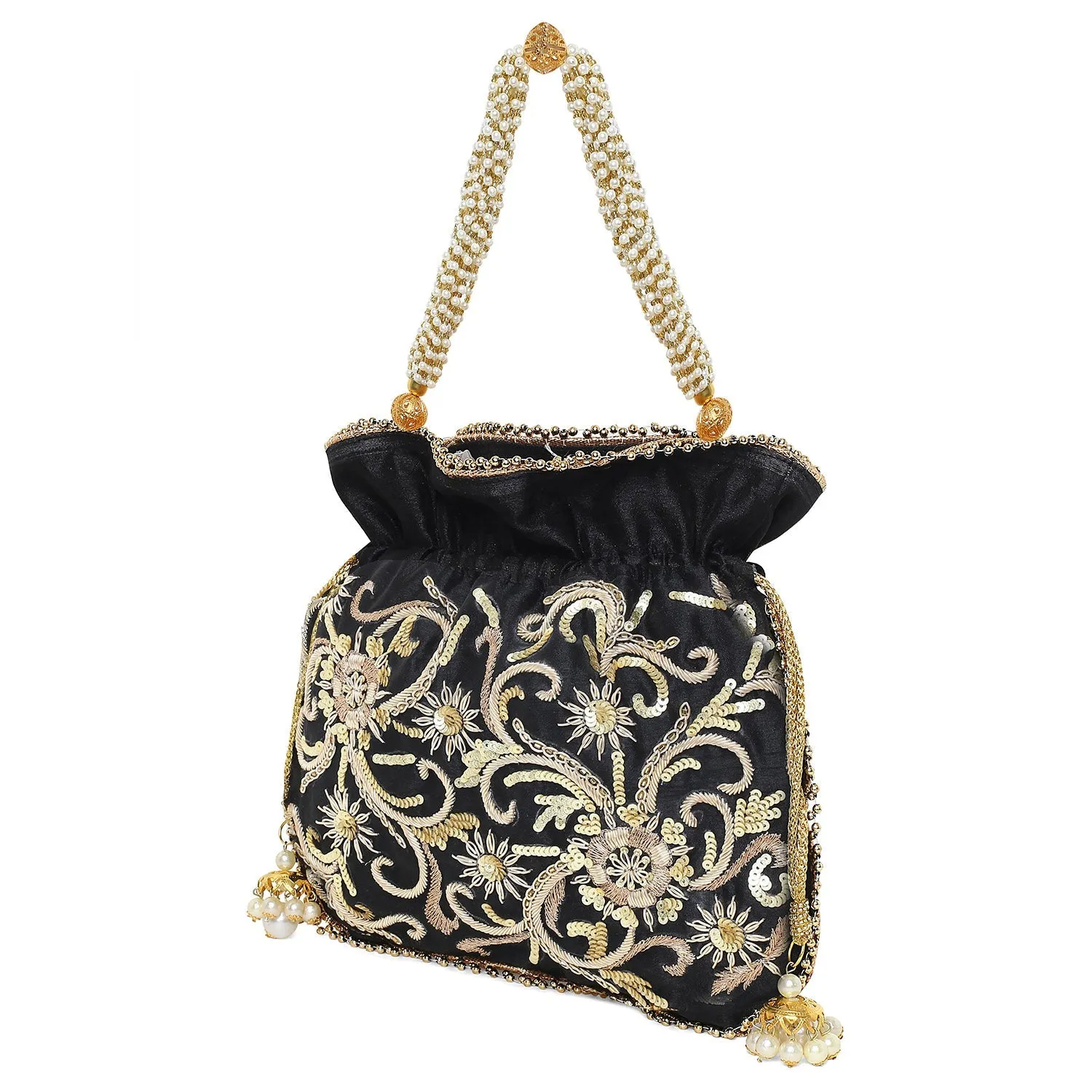 Black-Elegant-Potli