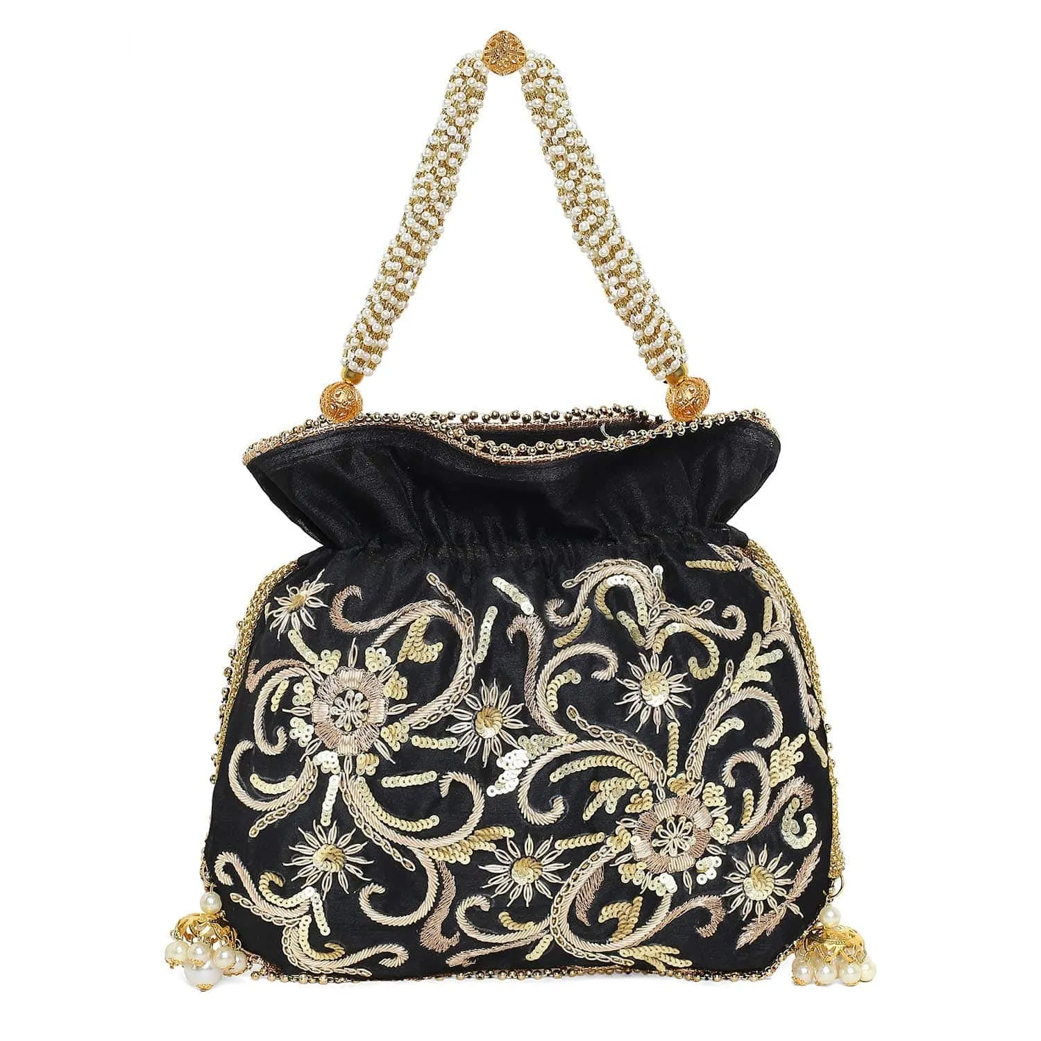 Black-Elegant-Potli