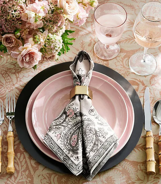 Bleecker Metal Charger Plate