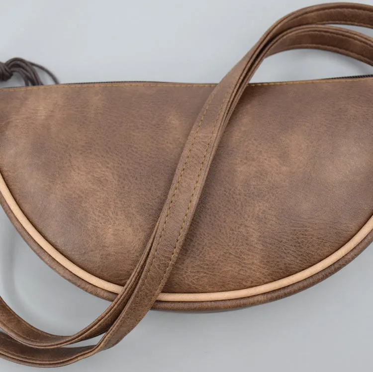 Boho Womens Vegan Leather Shoulder Bag Small Vegan Crossbody Bags