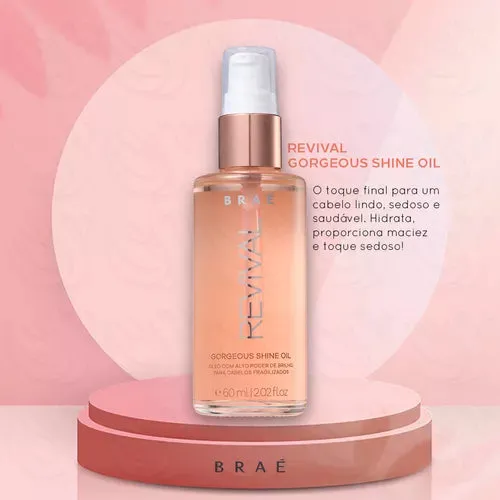 BRAÉ REVIVAL GORGEOUS SHINE OIL 60ML