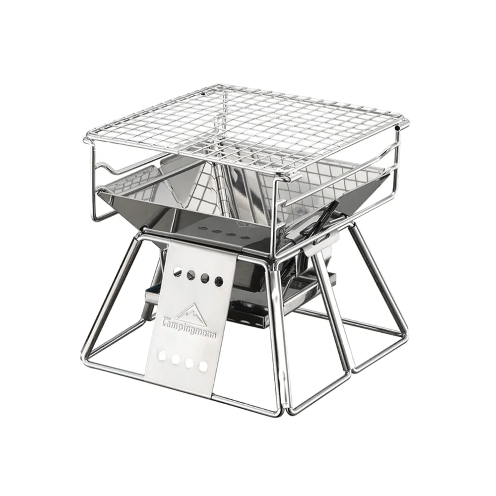 Campingmoon Foldable Barbecue Grill