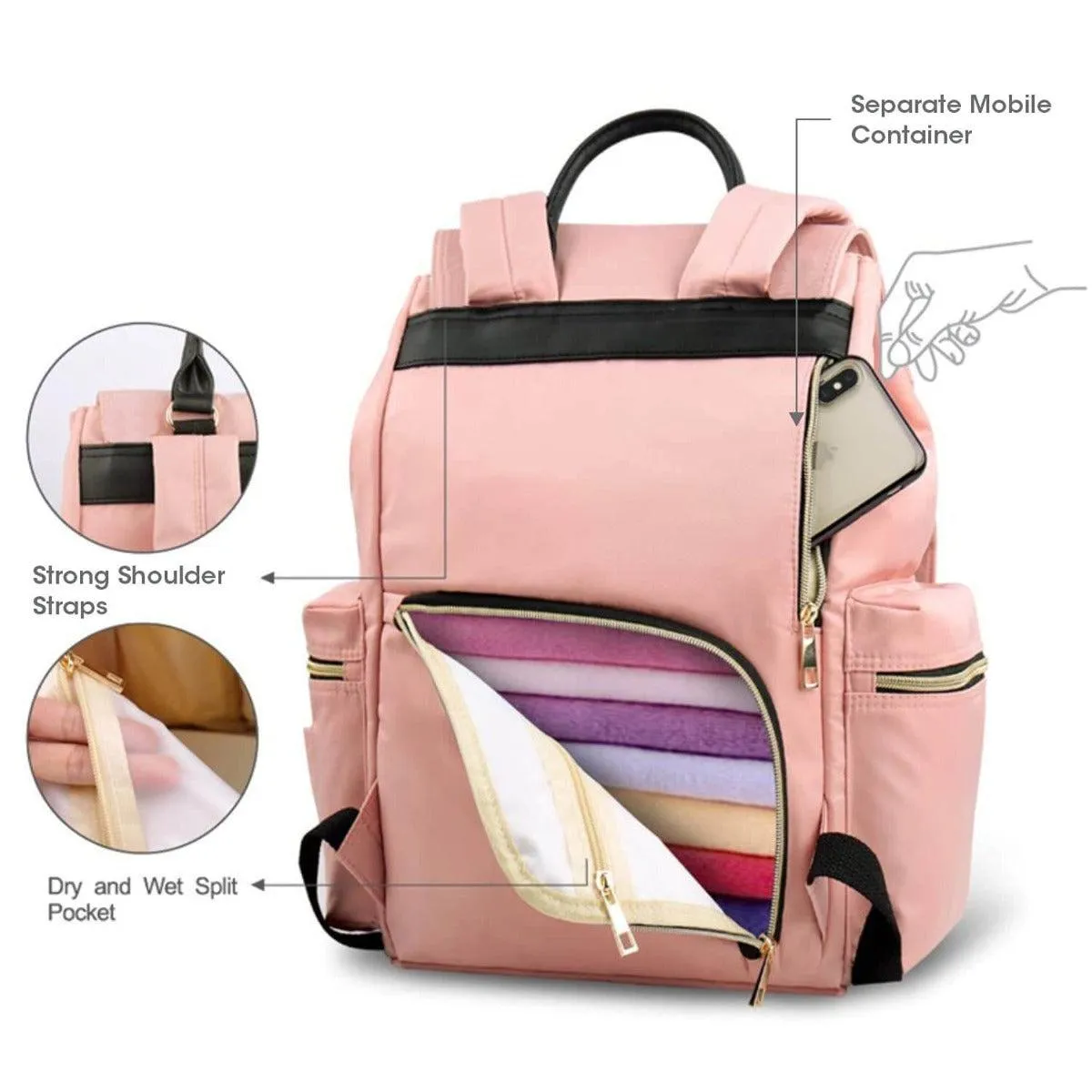 Caramello Bliss Diaper Bag
