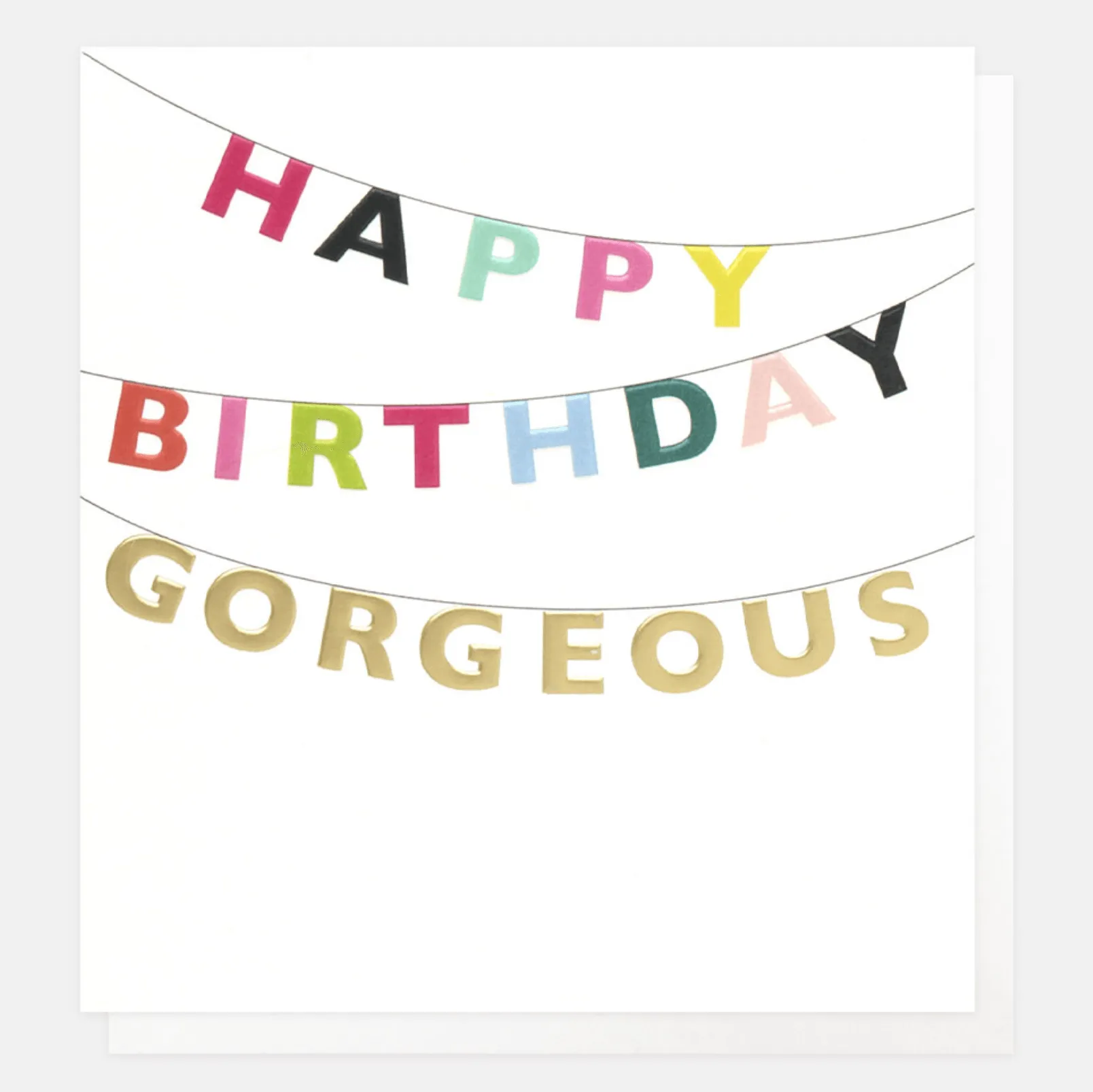 Card | Caroline Gardner Happy Birthday Gorgeous