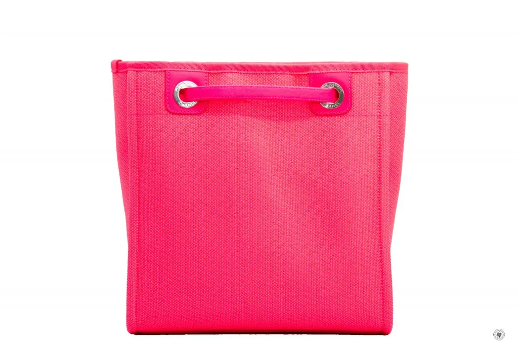 Chanel A66939B05492 Deauville Shopping Tote Neo Pink   NC270 Fabric Shoulder Bags Shw