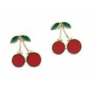 Cherry Stud Earrings