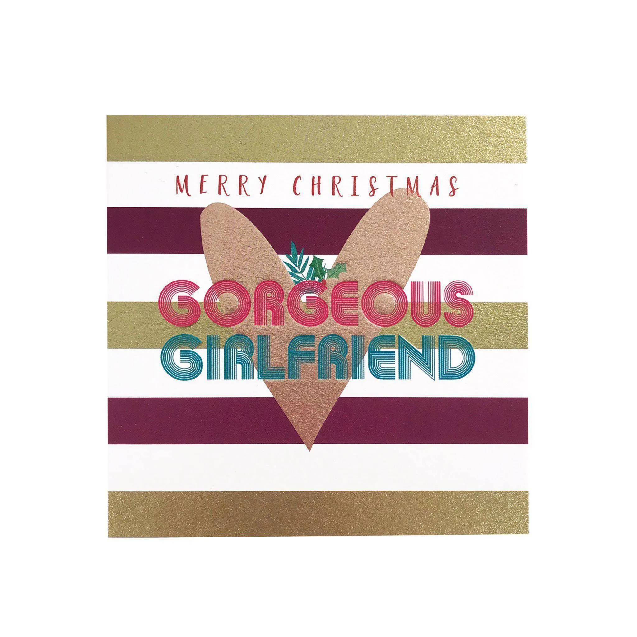 Christmas Card - Merry Christmas Gorgeous Girlfriend