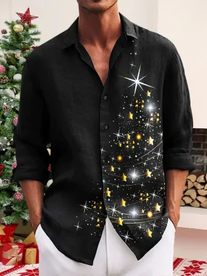 Christmas Shining Star Printed Shirt