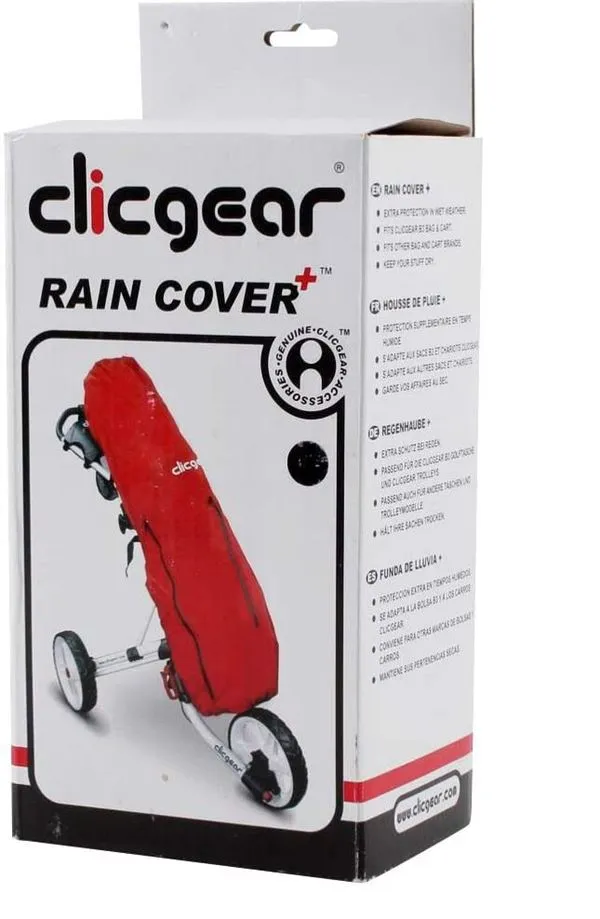 Clicgear Golf Bag Rain Cover - Red