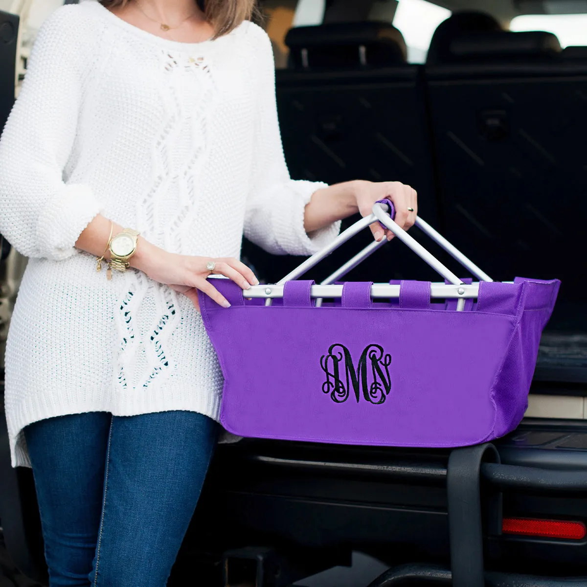 Collapsible Market Tote Basket