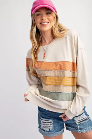 Color Mix Sweatshirt