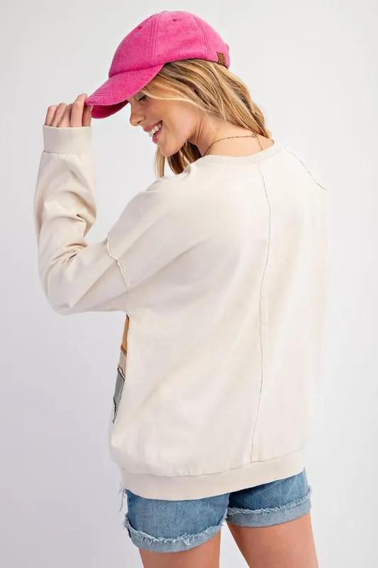 Color Mix Sweatshirt