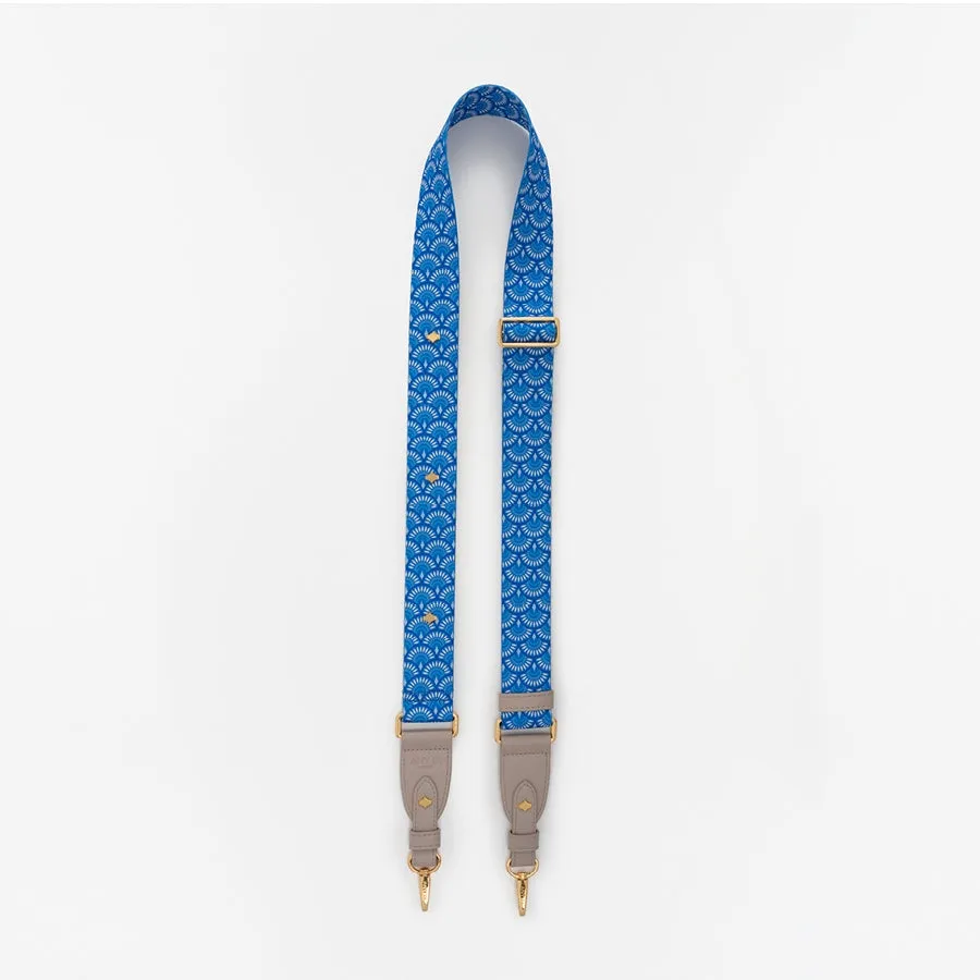 Crossbody Phone Strap | Helios | Nylon & Vegan Leather 24K Gold Plated