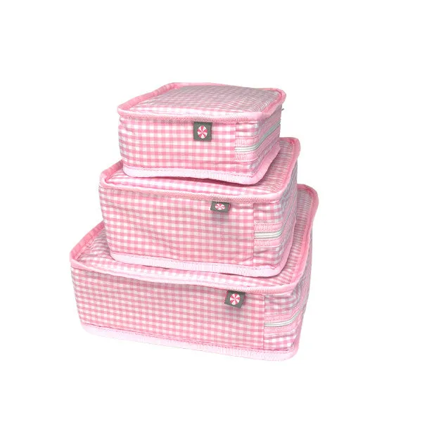 Custom Embroidered, Monogrammed, Personalized Stacking Set Bags