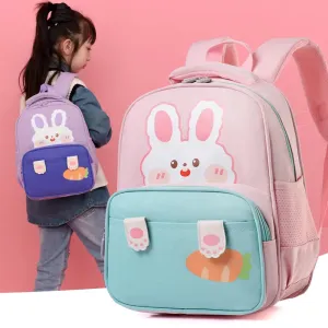 Cute Bunny/Bear Design Kids Backpack for School