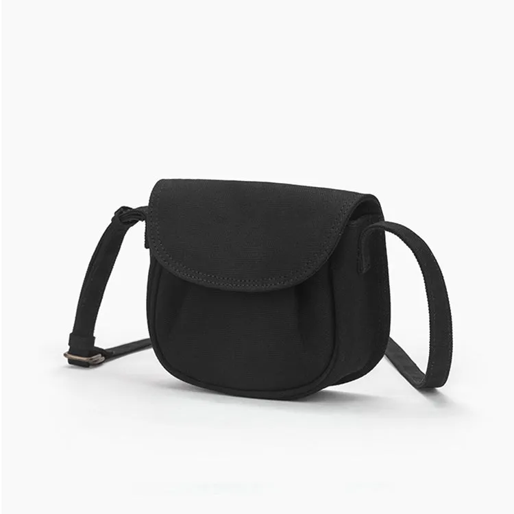 Cute Ladies White Side Bag Canvas Shoulder Bag For Women