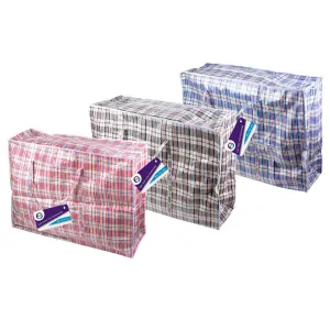 DID Reusable Jumbo Shopper Bags Assorted